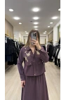 Yaprak Nakışlı Tensel İkili Takım
