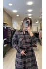Slon Ekoseli Tensel Etekli İkili Takım