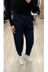 Bervi Bel Büzğülü Şalvar Pantolon