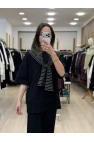 Çizgili Şallı Modal İkili Takım