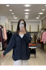Zensia Düşük Omuzlu Tensel Gömlek
