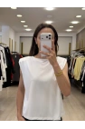 Acew Arka Dantel Detaylı Vatkalı Tshirt