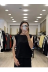 Acew Arka Dantel Detaylı Vatkalı Tshirt