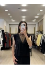Acew Arka Dantel Detaylı Vatkalı Tshirt