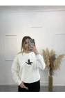 Bima Zincir Kuş Sweatshirt