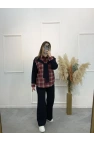 Camisa Ekoseli İkili Takım