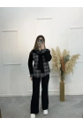 Camisa Ekoseli İkili Takım