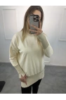 Ceks Yaka Ve Kol Simli Merserize Tunik