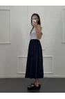 Çizgili Çelik T-Shirtlü Elbise