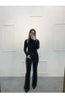 Elect Likralı Drop Taşlı İspanyol Jean