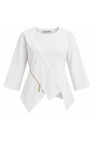 Fermuar Detaylı Modal Sweatshirt