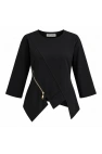 Fermuar Detaylı Modal Sweatshirt