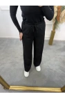 Fermuarlı İpli Modal Pantolon