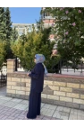 Fermuarlı Kapüşonlu Denim İkili Takım