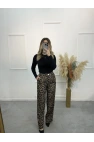 Gelid Leopar Palazzo Pantolon