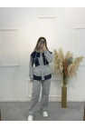 Grimelang Denim Detaylı İkili Takım