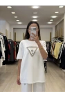 Guess Üçgen Taşlı İkili Takım