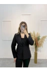 Güpürlü Astarlı Blazer Ceket