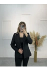 Güpürlü Astarlı Blazer Ceket