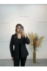 Güpürlü Astarlı Blazer Ceket