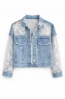 Güpürlü Denim Ceket