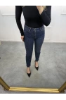 Jast Likralı Dökme Taşlı Mom Jean