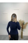 Jen Fitilli Uzun Kol Crop