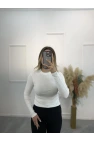 Jen Fitilli Uzun Kol Crop