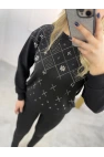 Klara Etnik Taş Detaylı Sweatshirt