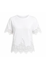 Kolları Etek Ucu Dantelli Zra T-Shirt