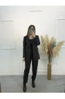 Legan Ekose Desenli Blazer İkili Takım