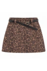 Leoparlı Mini Etek