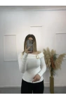 Limerence Gold Tokalı Bluz  060