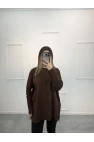 Lozi Kol Düğmeli Merserize Tunik
