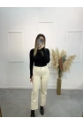 Mngo Model Deri Pantolon