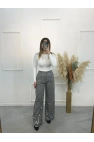 Pants  Payet İşlemeli Palazzo Pantolon