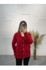 Pesy Gold Düğme Detaylı Hırka