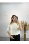 Purlie Nakışlı Triko Kazak