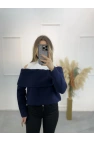 Qerina Madonna Yaka Triko Kazak