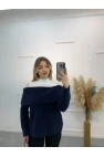 Qerina Madonna Yaka Triko Kazak