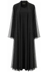Reel Ful Taşlı Abaya