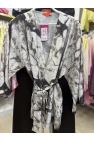 Ripe Desenli Tensel Kimono