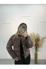 Selcoutg Nakış Desenli Mont