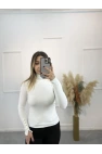 Silove Kol Düğme Detaylı Bluz
