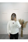 Sonde T.J Arma Nakışlı Sweatshirt