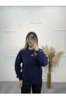 Sonde T.J Arma Nakışlı Sweatshirt