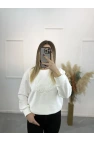 Stal Ntwork Nakışlı Sweatshirt