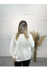 Stal Ntwork Nakışlı Sweatshirt