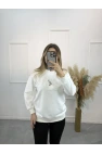Taus Bymn Nakışlı Sweatshirt