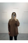 Ugly Yandan Düğmeli Merserize Tunik